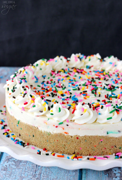 Sprinkle-fied Cheesecake